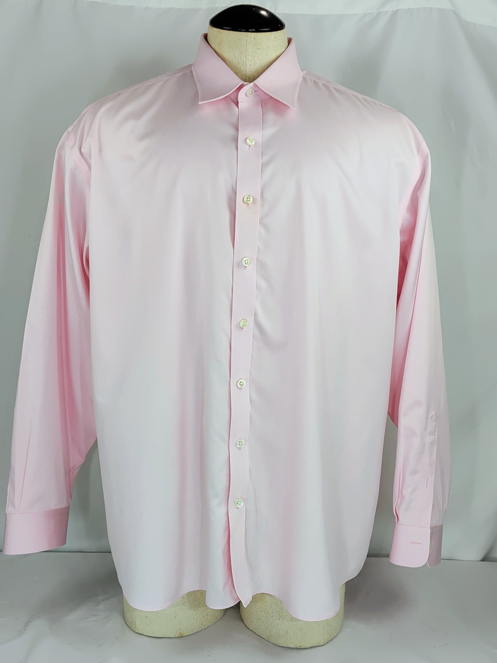 Proper Cloth Men's Light Pink Long-Sleeve Dress Shirt